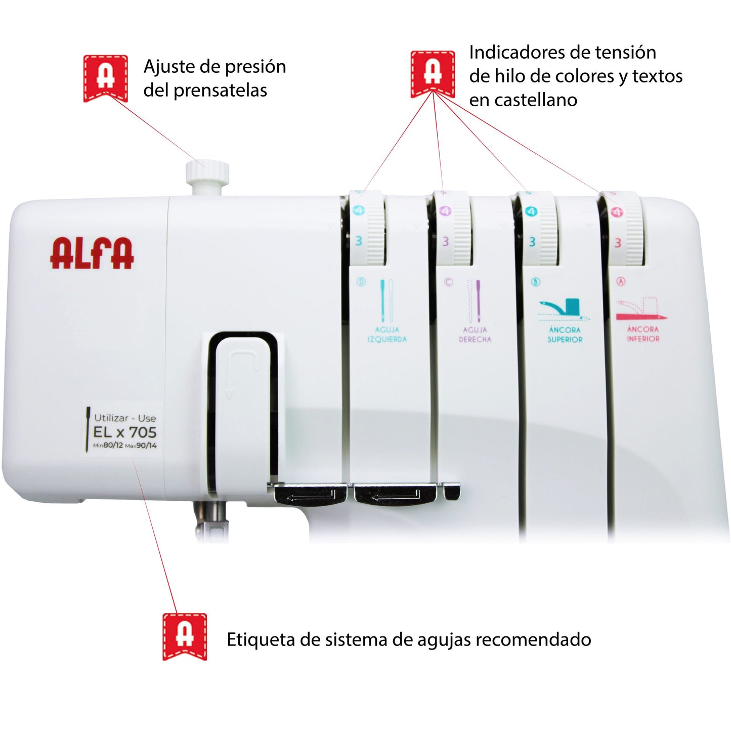 Alfa Overlock 8708 Style Plus