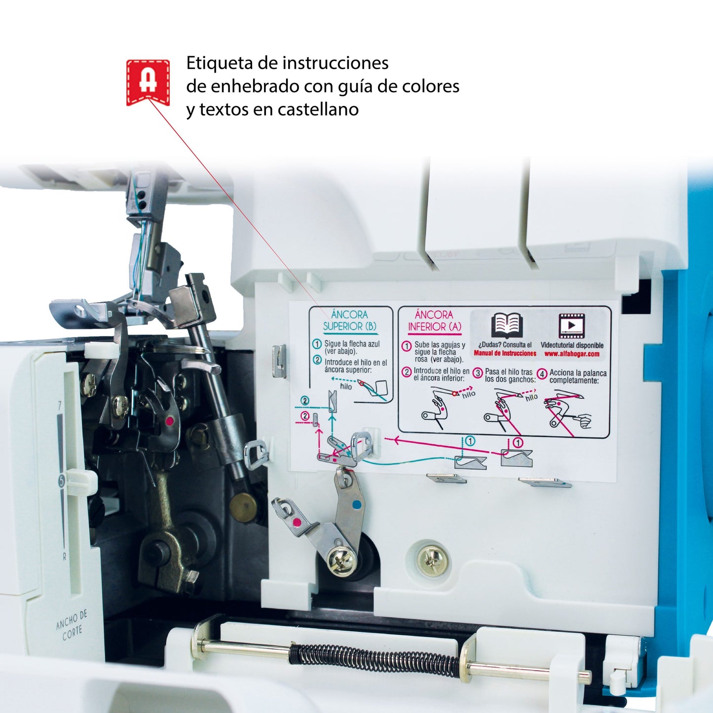 Alfa Overlock 8708 Style Plus