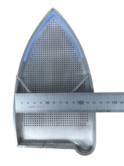 Plantilla antibrillo de teflón/aluminio, para plancha LEMM L1 Europa.