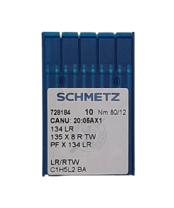 Agujas Schmetz sistema 134 LR para coser cuero, cuero artificial, piel o similares.