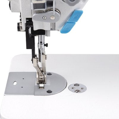 JACK JK-2060GHC-4Q (pespunte recto triple arrastre puente semi-largo).