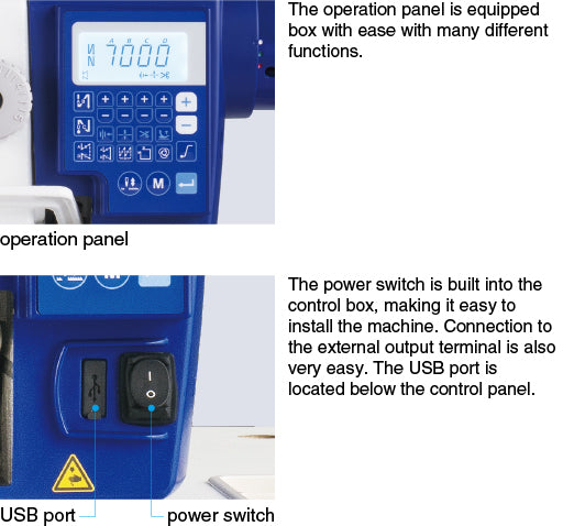 JUKI DDL-7000AS-7 (pespunte recto de 1 aguja).