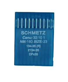 Agujas Schmetz sistema 134-35 R con punta redonda normal.