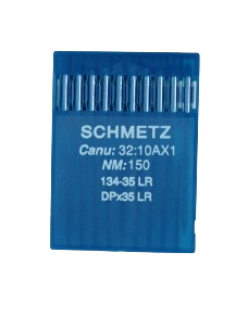 Agujas Schmetz sistema 134-35 LR  para coser cuero, cuero artificial, piel o similares.