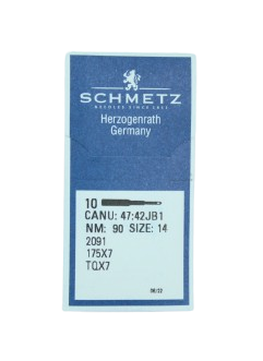 Agujas Schmetz sistema 175x7 para máquina de botones