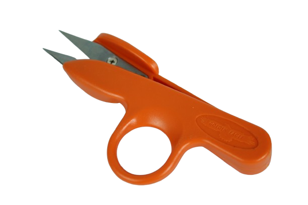 Corta hilos color naranja.
