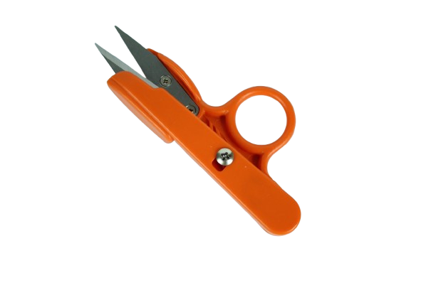 Corta hilos color naranja.