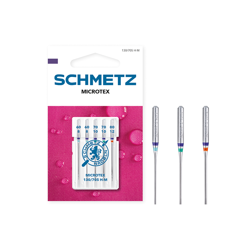 Agujas Schmetz sistema 130/705 H-M Microtex .