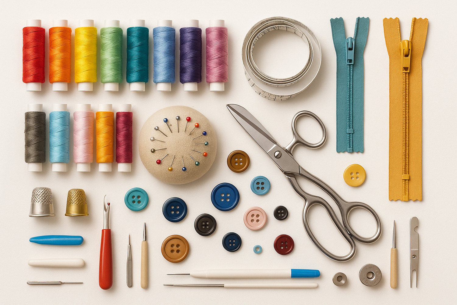 accesorios y complementos para coser