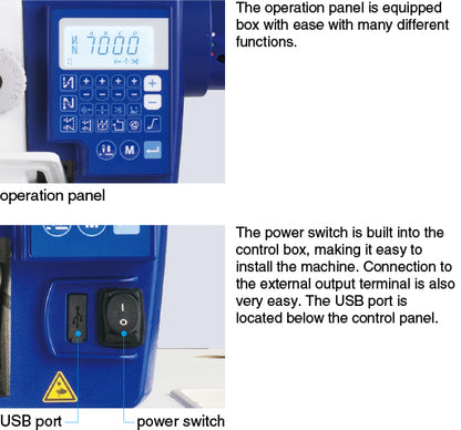 JUKI DDL-7000AS-7 (pespunte recto de 1 aguja).
