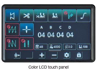 JUKI DDL-8000C (pespunte recto de 1 aguja).