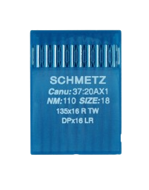 Agujas Schmetz sistema 135x16 R TW  para coser cuero, cuero artificial, piel o similares.