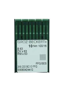 Agujas Groz-Beckert sistema B-63 Nº 100/16 SES para tejidos de punto y lycra