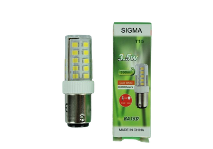 Bombilla de bayoneta LED  220V. 3.5W.