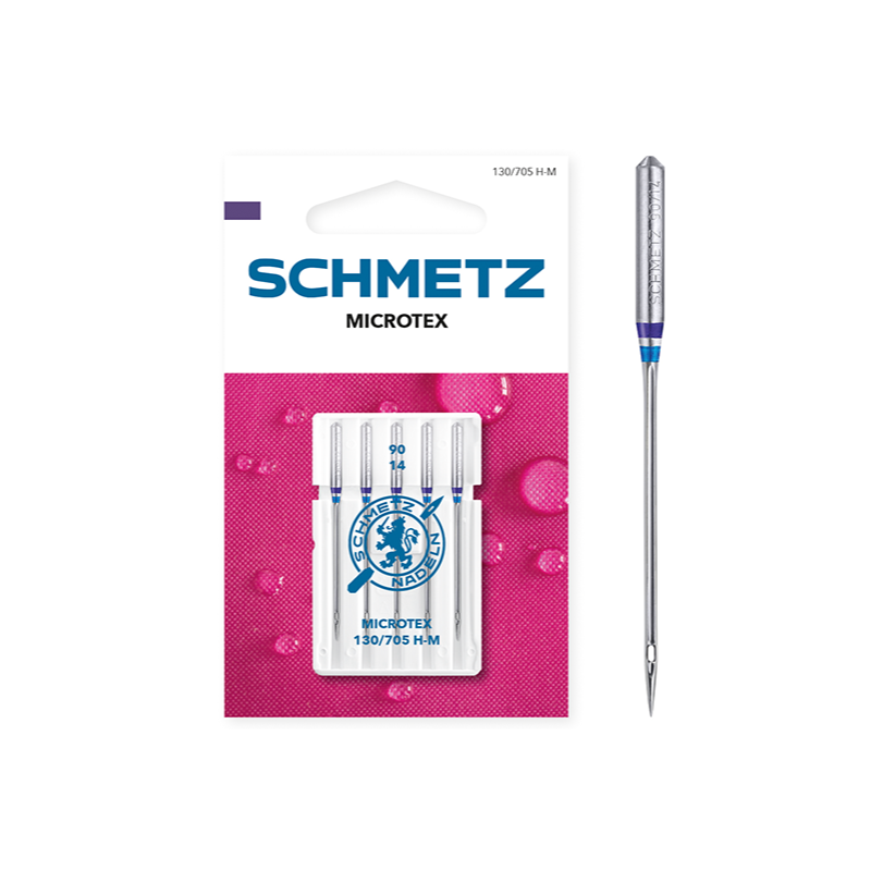 Agujas Schmetz sistema 130/705 H-M Microtex .