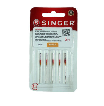 Agujas Singer 130/705 ref. 2020 universal.